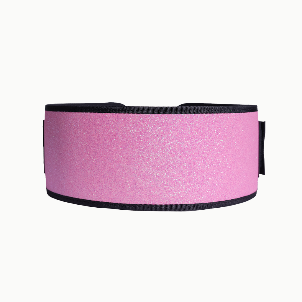 Skyhill Orbit Weightlifting Belt Pink Glitter